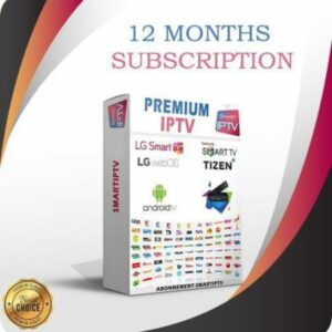 Premium IPTV - 1 Year Subscription + Flixtra Player FREE LIFETIME