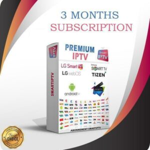 Premium IPTV - 3 Months Subscription